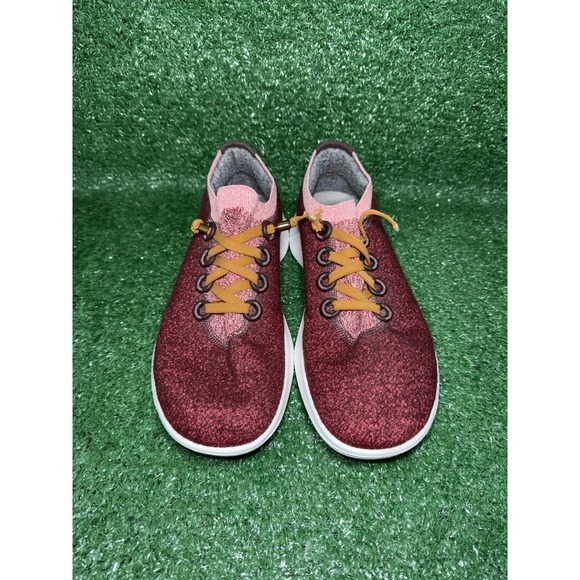 Allbirds Wool Dasher Mizzle Women Size 10 Walking Sneakers Red Pull On MSRP $145 - Picture 6 of 9